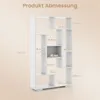 GOPLUS Bücherregal in geometrischer Form, Würfelregal mit Produktbild-Vorschau 5