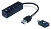 Conceptronic HUBBIES04B CONCEPTRONIC USB-Hub 4-Port 3.0  Productafbeelding-voorbeeld 6