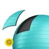 4FIZJO Gymnastikball Reh Ball, aufblasbar, Reha, Pilates, Produktbild-Vorschau 10
