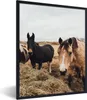 MuchoWow® Gerahmtes Poster Tiere - Pferd 60x80 cm - Poster Produktbild-Vorschau 1