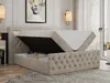 Boxspringbett 160x200 mit Led, Polsterbett 160x200 mit LED Produktbild-Vorschau 2