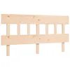 The Living Store Massivholzbett mit Kopfteil Produktbild-Vorschau 7