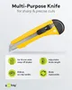 Fixpoint 77105 Coltello multiuso, giallo - con lame a Anteprima dell’immagine prodotto 3