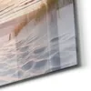DEQORI Glasbild Echtglas 50x50 cm 'Abendruhe am Strand' Produktbild-Vorschau 5