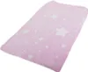A pink blanket with white stars is shown on a white background. Náhled obrázku produktu