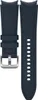 Samsung Hybrid Leather Band (20 mm, M/L), Navy Produktbild-Vorschau 4