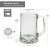 6 boccali da birra Akki da 0,2 l con fondo a stella e Anteprima dell’immagine prodotto 6