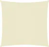 vidaXL Voile d'ombrage Oxford Tissu Carré 3x3 m Crème Voir les images du produit 16