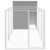 Cuccia per cani con corridoio Grigio chiaro 165x455x181 cm Anteprima dell’immagine prodotto 3
