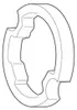 SHIMANO Dichtung für Sicherungsscheibe SGS70 - Ersatzteil Produktbild-Vorschau 2