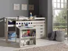 Vipack Spielbett Pino mit Schreibtisch und Schubladenkommde Produktbild-Vorschau 1