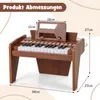 COSTWAY dětský keyboard s 25 klávesami, dětské piano se Náhled obrázku produktu 3