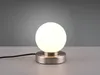 Lampe de table PRINZ II argent-blanc 1xE14x40W verre, Voir les images du produit 4
