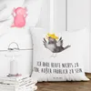 Mr. & Mrs. Panda 40x40 Kissen Rabe Sombrero - Weiß - Produktbild-Vorschau 3