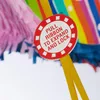 Relaxdays Piñata voor een verjaardag, met stok en masker, Productafbeelding-voorbeeld 7