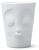 FIFTYEIGHT Henkelbecher 350ml - Küssend weiß Produktbild-Vorschau 3
