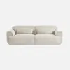sweeek - 3-Sitzer-Sofa mit Cordbezug - Creme Produktbild-Vorschau 3