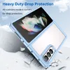 Galaxy Z Fold3 Hülle, Klar Rückseite Stoßfeste TPU Silikon Produktbild-Vorschau 5