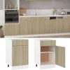 vidaXL Szafka z szufladami dąb sonoma 50x46x81,5 cm Podgląd zdjęcia produktu 1