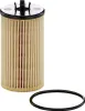 A product shot of an oil filter and a rubber gasket on a white background. Voir les images du produit