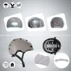 CRAZY SAFETY Skater Helm Vertigo mit integrierten Vorder- Produktbild-Vorschau 10