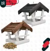 KOTARBAU®mangiatoia per Uccelli 24x30,5x25,5cm Cata Legno Anteprima dell’immagine prodotto 6