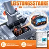1400W Akku-Schneefräse mit 2 Akku | Brushless Motor 6500RPM Produktbild-Vorschau 9