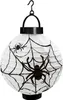 Halloween Deko Laterne "Spinnennetz" mit LED | 20 cm Produktbild-Vorschau 3