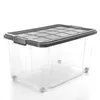 BigDean 4 Stück 60 L Aufbewahrungsbox mit Deckel groß Produktbild-Vorschau 2