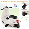 COSTWAY motorino elettrico per bambini, Vespa 6V con faro e Anteprima dell’immagine prodotto 6