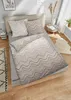 Dormisette Edel Biber Bettwäsche 155x220 Wellen braun Produktbild-Vorschau 2