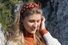 styleBREAKER Damen Haarreif mit Punkten & Knoten | breiter Produktbild-Vorschau 7