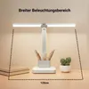 LED Schreibtischlampe dimmbar – Doppelarm Design, 3 Produktbild-Vorschau 5