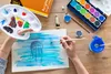 Tazza a spazzola Idena con coperchio Tazza Scuola Tusch Anteprima dell’immagine prodotto 6