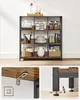 VASAGLE 3 Tier Storage Shelf, 9 Fächer Bücherregal, Cube Produktbild-Vorschau 4