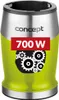 A close-up of a green and silver blender base with a red rectangle displaying "700 W" and a graphic of gears. Náhľad obrázku produktu