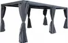 Pergola bioclimatica in alluminio con tenda e zanzariera Anteprima dell’immagine prodotto 1