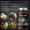 Lion's mane Cordyceps Reishi Chaga - Pilz Komplex - Produktbild-Vorschau 3