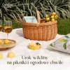 Creative Home Kosz Piknikowy Wiklinowy na Zakupy z Uchwytem Podgląd zdjęcia produktu 5