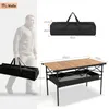 Sekey 120 x 60 cm Aluminium Campingtisch Faltbar Klapptisch Produktbild-Vorschau 10