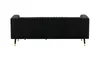 Universelles Ecksofa Slender - schwarz - Velluto 20 Produktbild-Vorschau 4