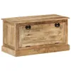Schuhbank 85x40x45 cm Massivholz Mango Produktbild-Vorschau 11