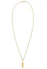 Elli Halskette Feder Boho Gypsy Festival 925 Silber Gold Produktbild-Vorschau 3