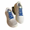 Ovale Schnürsenkel für Laufschuhe - Blau Dunkel - 120 cm Produktbild-Vorschau