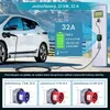 Caricatore mobile da parete per auto elettriche 20A/24A/32A Anteprima dell’immagine prodotto 3