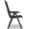 vidaXL Chaises longues de jardin 6 pcs. Anthracite - Voir les images du produit 6