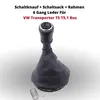 Schaltknauf + Schaltsack + Rahmen 6 Gang Leder Für VW Produktbild-Vorschau 1