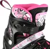 NH10905 4-in-1-Inline-Skates mit rosa LED-Größe M (35–38) Produktbild-Vorschau 6