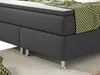 Boxspringbett Köln-Sun 140x200 Webstoff Anthrazit Produktbild-Vorschau 4