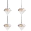 DIAMANT GARDEN SOLAR LAMP DECORATIVE DIAMONDS 4er Set Produktbild-Vorschau 4